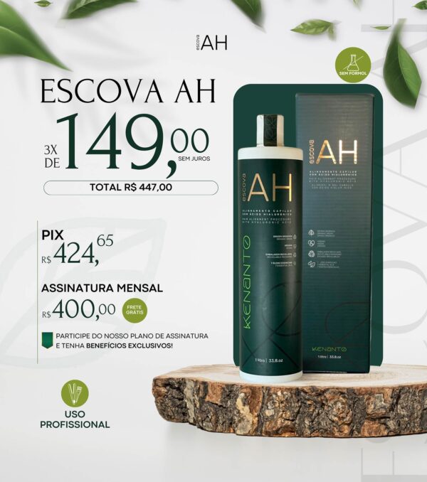 Progressiva Escova AH 1L
